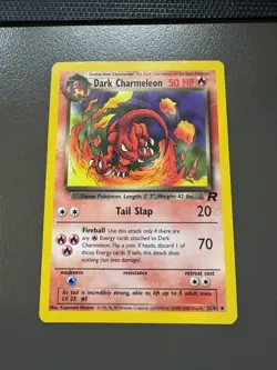 ✅Dark Charmeleon Gold W〽 Stamp Promo 32/82 Pokemon Card ✅ - Image 2