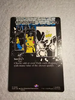 Extinction Event (Borderless) M MTG Marvel Universe Eternal-Legal 65 NM - Image 1