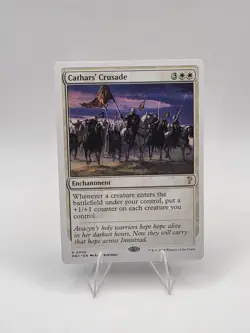 MTG White Border Mystery Booster 2 MB2 Cathars' Crusade MINT - Image 1