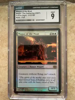 Magic: The Gathering - FOIL Magus of the Moat - Future Sight - CGC 9 Mint! - Image 1