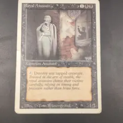 Wizards of the Coast Royal Assassin MTG Revised Black Rare Regular ENG - Image 2