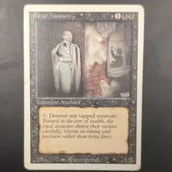 Wizards of the Coast Royal Assassin MTG Revised Black Rare Regular ENG - Image 3