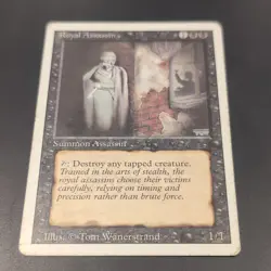 Wizards of the Coast Royal Assassin MTG Revised Black Rare Regular ENG - Image 4