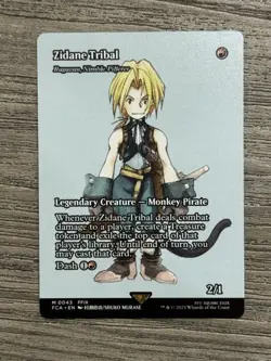 MTG Final Fantasy: Through the Ages Zidane Tribal 0043 Mythic - Image 1
