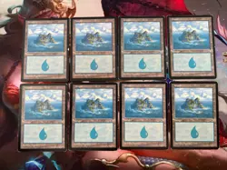 MTG Island (A) – Portal Card # 200 x18 Light Play-MP - Image 1