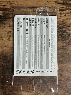Sealed Zack Fair Magic the Gathering MTG Promo Card (FF7 Rebirth Switch 2 Bonus) - Image 2