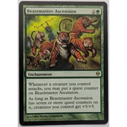 Beastmaster Ascension, Zendikar (ZEN), #159 NM MTG - Image 1
