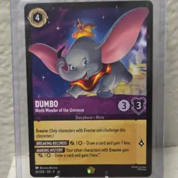 Disney Dumbo Ninth Wonder of the Universe Character Disney Lorcana TCG 45/204 - Image 1