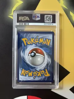 Pokemon Pikachu TCG Holo Black Star Promo #24 PSA 9 Birthday Edition - Image 2