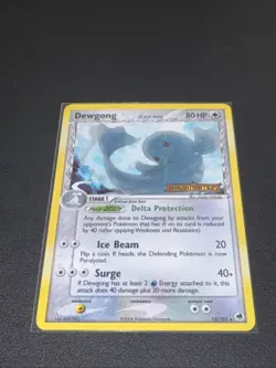 Dewgong (Delta Species)(Stamped) - 15/101, Dragon Frontiers, Rare, LP Condition - Image 1