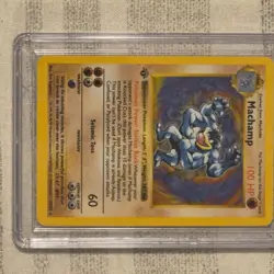 Shadowless Machamp 8/102 Deck Exclusives Holo 1st Edition Base Set 1999 - Image 3