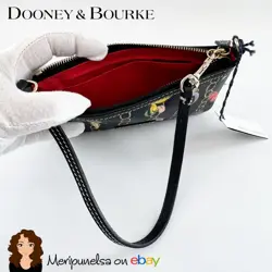 Dooney & Burke Disney Disney Parks Charms Print Tinker Bell Wristlet NWT - Image 5