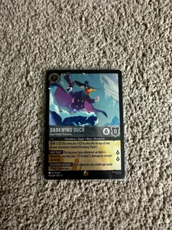 Lorcana - Darkwing Duck - Cool Under Pressure - Winterspell - COLD FOIL - NM - Image 1
