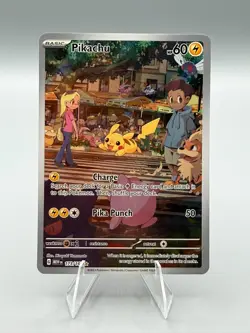Pokemon TCG Pikachu 173/165 SV Scarlet & Violet 151 Illustration Rare Holo - Image 1