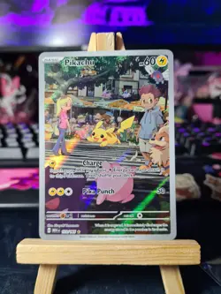 Pikachu 173/165 - Pokemon Scarlet & Violet 151 Illustration Rare - Image 1