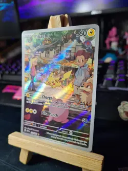 Pikachu 173/165 - Pokemon Scarlet & Violet 151 Illustration Rare - Image 2