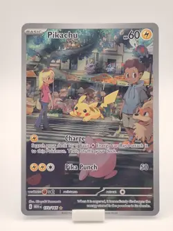 Pokemon TCG Pikachu Scarlet & Violet-151 173/165 Holo Illustration Rare - Image 1