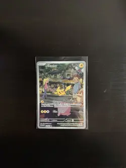 Pokemon Pikachu 173/165 Sv: Scarlet & Violet 151 Illustration Rare Holo - Image 3