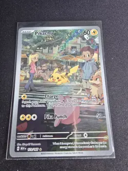 Pokemon TCG Pikachu Scarlet & Violet-151 173/165 Holo Illustration Rare - Image 1