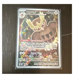 Pokemon TCG Noctowl 141 Sv Scarlet & Violet Promo Holo English Stage 1 100 HP - Image 1