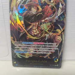 Portgas D Ace ST13-002 (Gold Text) Leader Card Collection ONE PIECE Card - Image 5