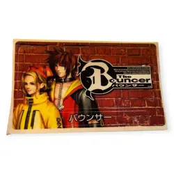 Sony PlayStation 2 Ps2 The Bouncer Promo Memory Card Sticker - Image 1