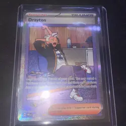 Drayton 172/131 Special Illustration Rare Prismatic Evolutions Pokemon TCG NM - Image 1