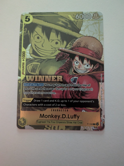 Monkey.D.Luffy (Winner Pack 2026 Vol. 2) P-106 One Piece Promotion Cards Foil - Image 1