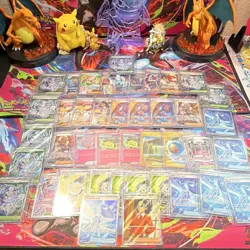 Pokemon TCG Scarlet & Violet 42-Card Holo Full Art Trainer/Energy Lot - Image 1
