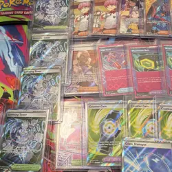 Pokemon TCG Scarlet & Violet 42-Card Holo Full Art Trainer/Energy Lot - Image 4
