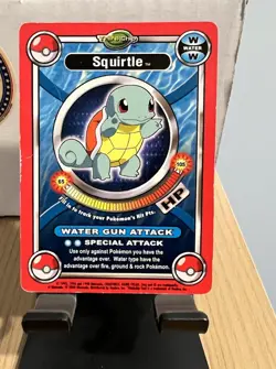 SQUIRTLE Pokemon Card TCG Thinkchip Battle Stadium DMG - Image 1