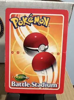 SQUIRTLE Pokemon Card TCG Thinkchip Battle Stadium DMG - Image 4