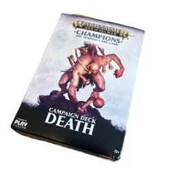 New Cards Sealed Warhammer: Age of Sigmar Champions Campaign TCG Deck Death - Image 1