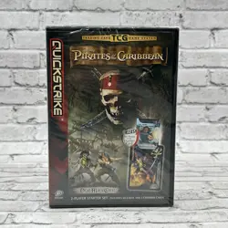 Upper Deck Pirates of the Caribbean Quickstrike Trading Card Starter Deck SEALED - Image 1