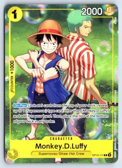 Monkey.D.Luffy (Set Set Sail Event) OP10-111 One Piece Promotion Cards - Image 1