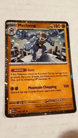 Machamp (Cosmos Holo) 068/165 Miscellaneous Cards & Products Holo - Image 3
