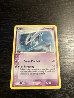 Pokemon Lugia TCG Promo Card 2/17 Rare Holo - Image 1