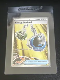Pokemon Card - Energy Retrieval - Full Art Ultra Rare (108/086) Chaos Rising NM - Image 3