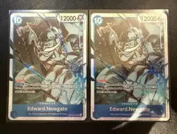 One Piece Card Game Carrying on His Will Edward.Newgate OP13-042 Engl SR 2x (NM) - Image 1