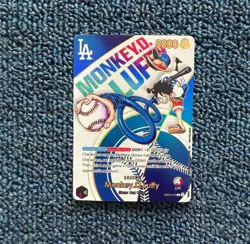 Mint condition One Piece card: Monkey D. Luffy x Dodgers x Ohtani collaboration - Image 1