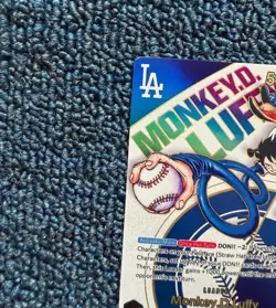 Mint condition One Piece card: Monkey D. Luffy x Dodgers x Ohtani collaboration - Image 4
