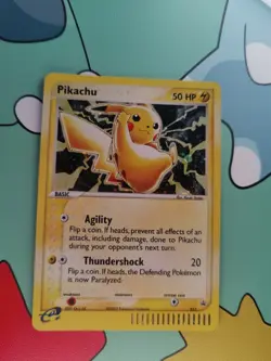 Pikachu Black Star PROMO #12 WOTC 2001 Classic e-Reader era NM/LP - Image 1