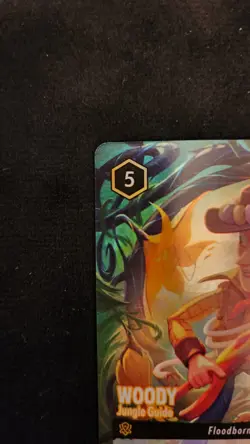 Woody - Jungle Guide (Store Championship) 54 Disney Lorcana Promo Cards Holo - Image 2