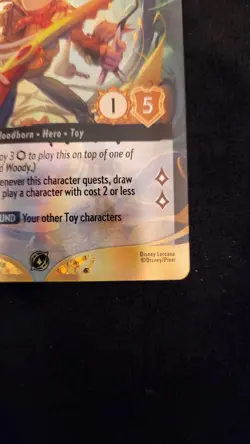 Woody - Jungle Guide (Store Championship) 54 Disney Lorcana Promo Cards Holo - Image 4