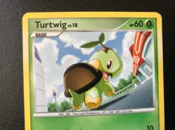 Turtwig 17/17 POP series 6 Pokemon non-holo rare card MP - Image 4