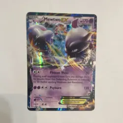 Mewtwo-EX Holo Ultra 61/162 Breakthrough 2015 Pokemon card *surface scratches* - Image 1