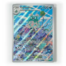 Pokemon - Garbodor - 204/182 - SV Paradox Rift - Illustration Rare Card - Image 1