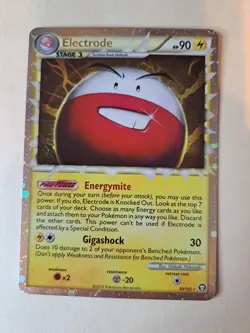 Pokemon TCG Electrode Prime Holo Card 93/102 Triumphant Ultra Rare - Image 1