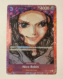 Nico Robin Premium Card Collection ONE PIECE FILM RED (3x) Cards English 017 - Image 3