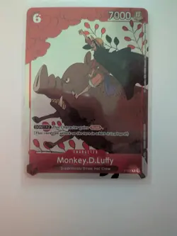 Monkey.D.Luffy (Gift Collection 2023) P-001 One Piece Promotion Cards Foil - Image 1